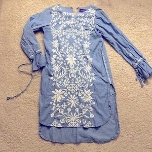 Sana Safinaz blue cotton tunic